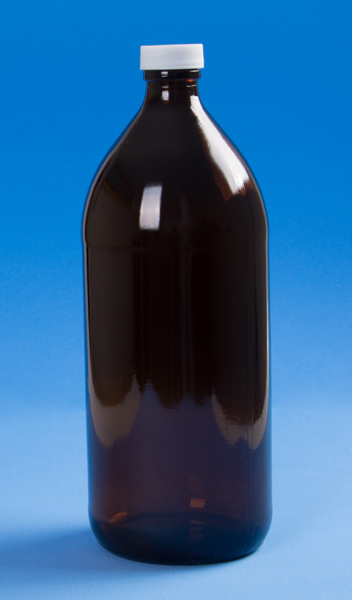 Botella 1 Litro Ambar T28 - Envases de Plastico Roher